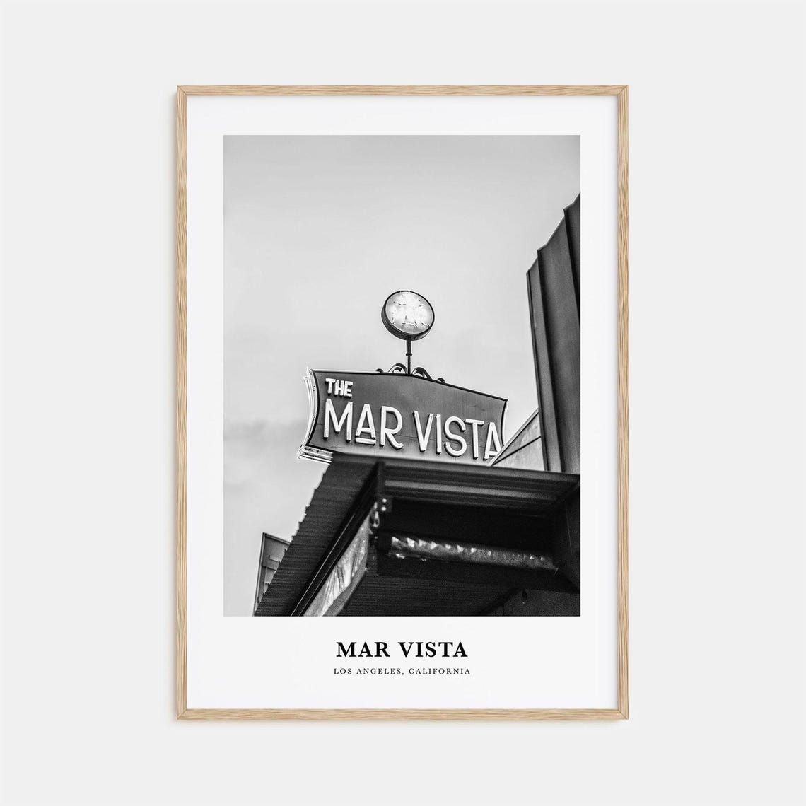 Mar Vista Wall Art Mar Vista Wall Decor Mar Vista Poster Mar Vista Home Decor Mar Vista Travel Gift Mar Vista Travel Print