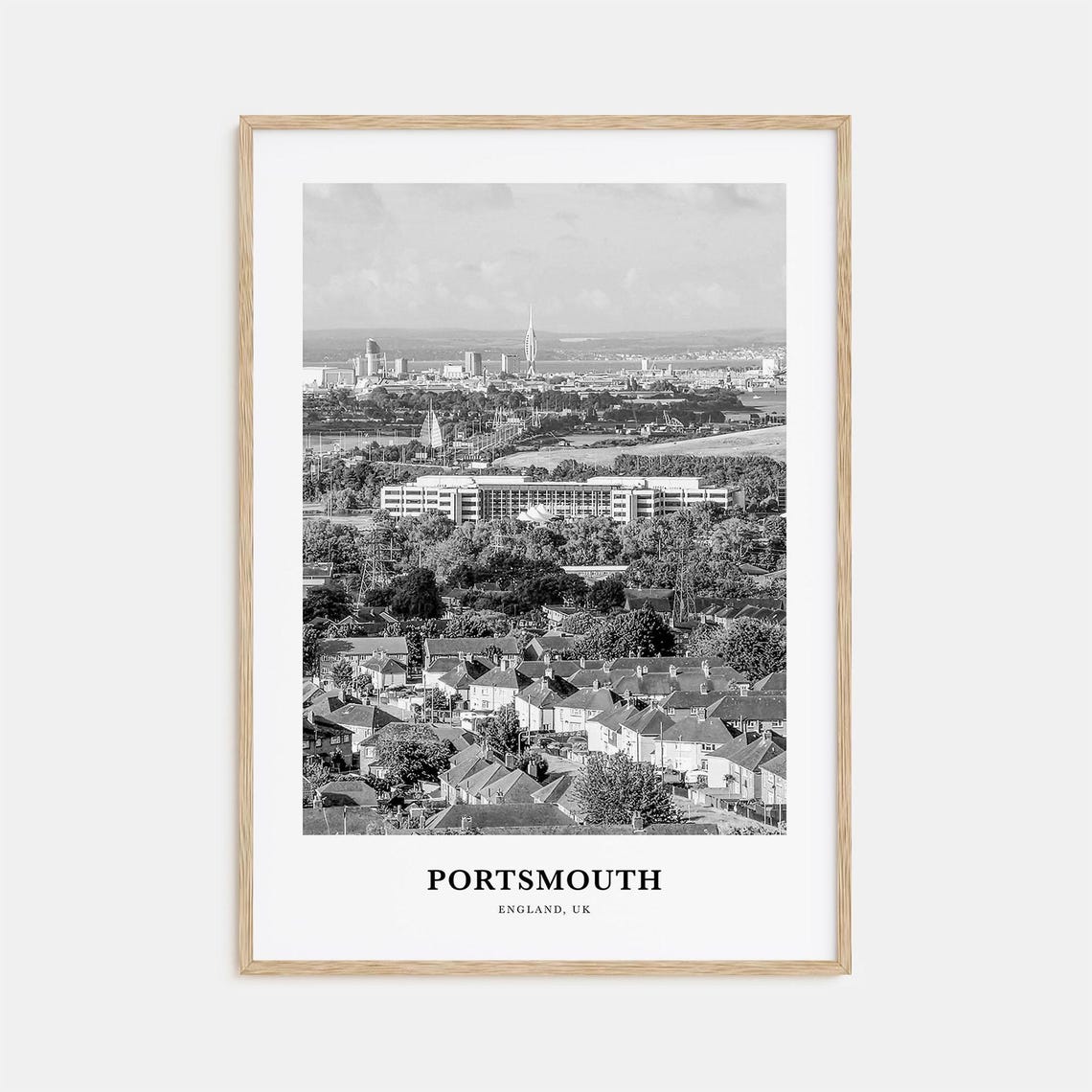 Portsmouth Wall Art England No 3 Portsmouth Wall Decor Portsmouth Poster Portsmouth Home Decor Portsmouth Travel Gift Portsmouth Travel