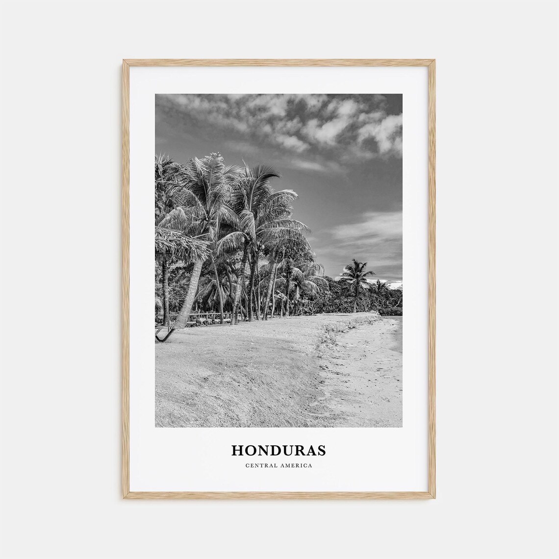 Honduras Wall Art Honduras Wall Decor Honduras Poster Honduras Home Decor Honduras Travel Gift Honduras Travel Print