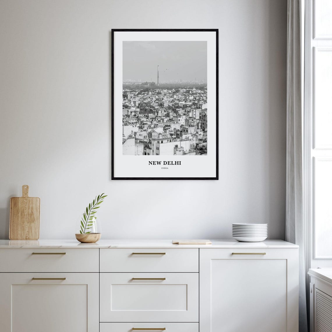 New Delhi Wall Art New Delhi Wall Decor New Delhi Poster New Delhi Home Decor New Delhi Travel Gift New Delhi Travel Print - Image 2