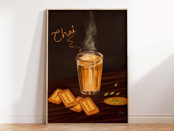 Chai Tea Biscuits Gift Home Poster Print