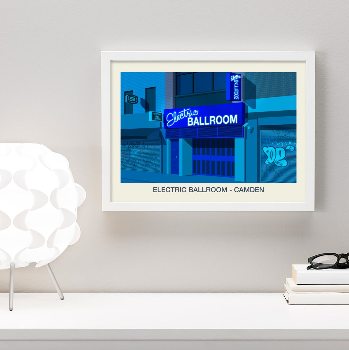 The Electric Ballroom Venue Poster The Electric Ballroom Camden The Electric Ballroom Poster Electric Ballroom Print Electric Ballroom - Image 4