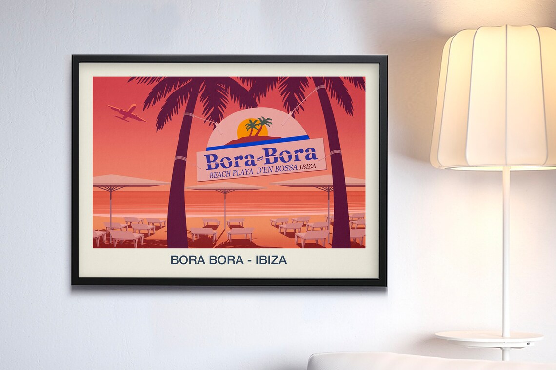 Bora Bora Nightclub Travel Poster - Image 3