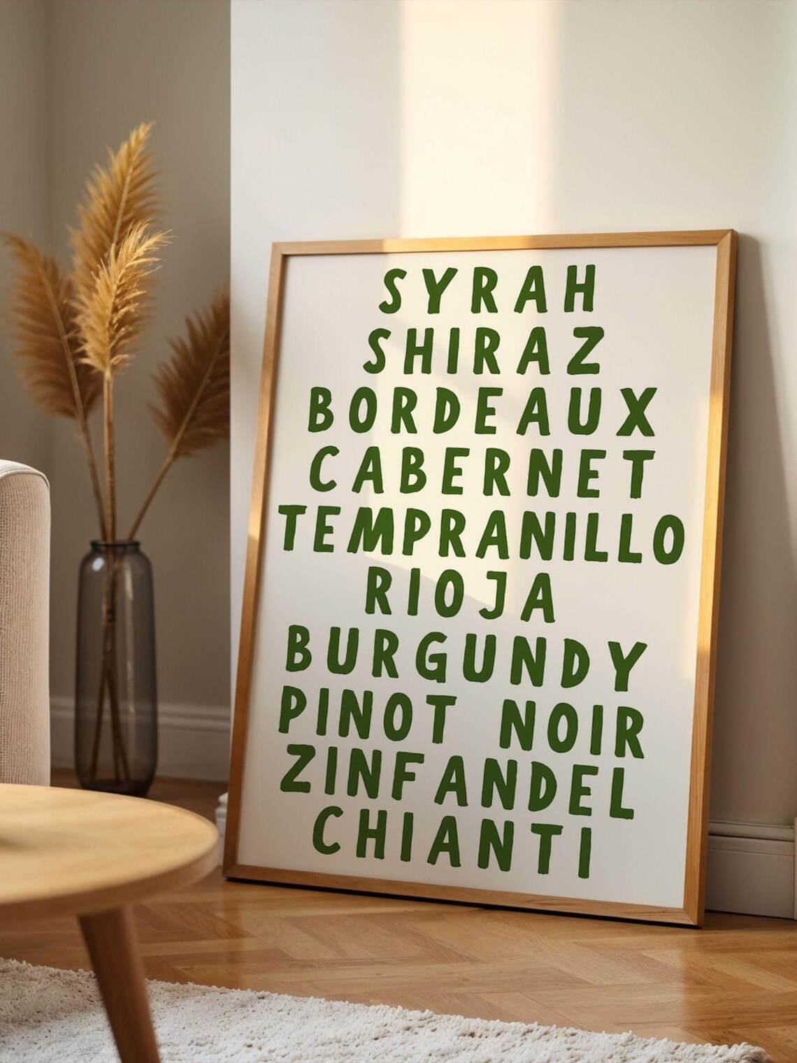 Wine Cocktail Poster, Bar Cart Art Print - Image 3