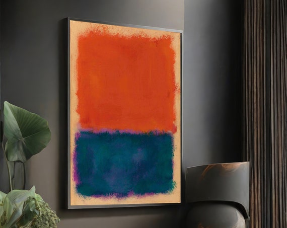 Mark Rothko Poster Print, Abstract Art