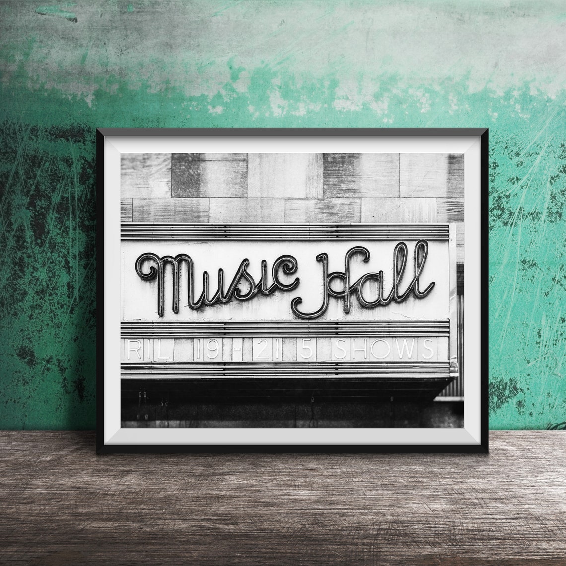 Radio City Music Hall New York City Nyc Sign Photography Print Unframed Art Photo The Rockettes - Image 2