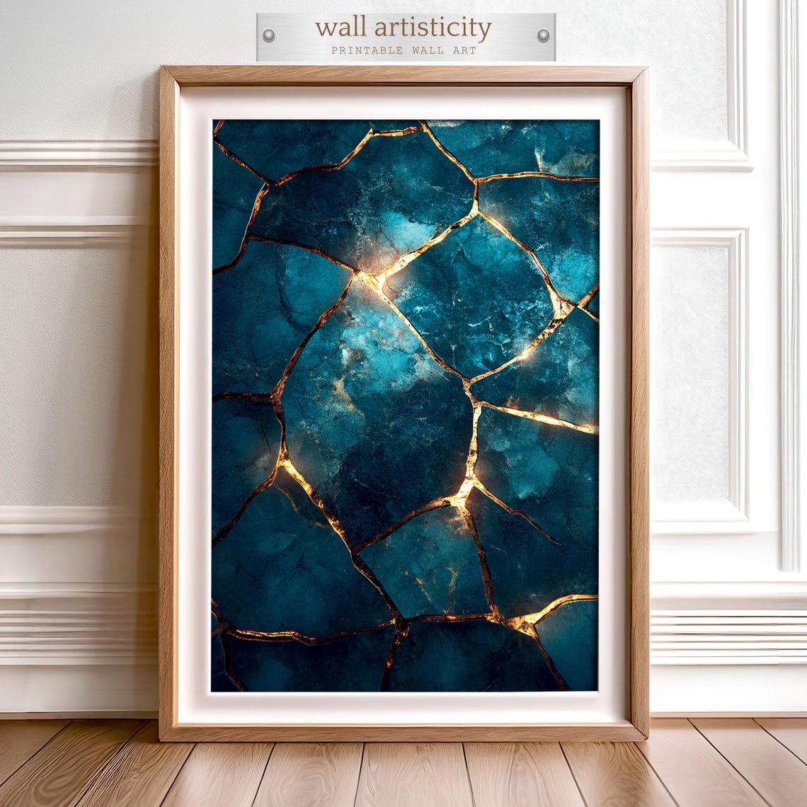 Kintsugi Wall Art Print, Wabi Sabi Inspired