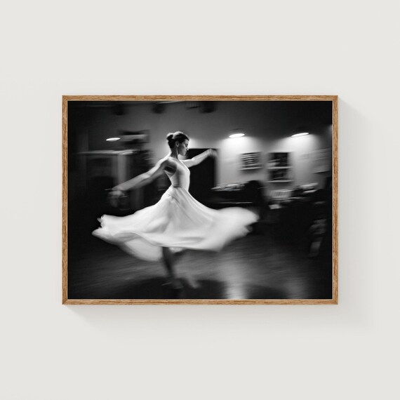 Ballet Dancer Print Black And White Fine Art Photography