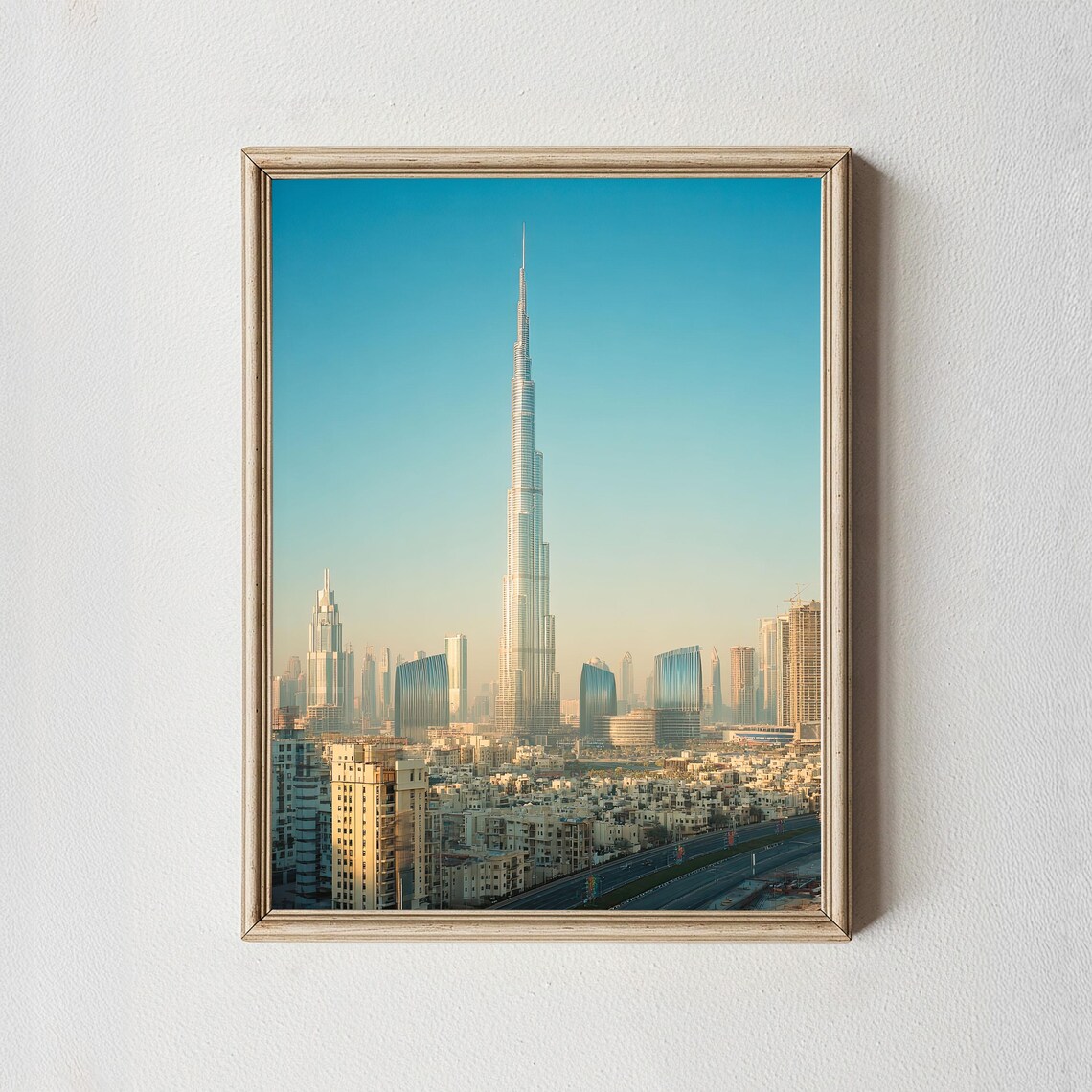 Burj Khalifa Skyline Photography Print