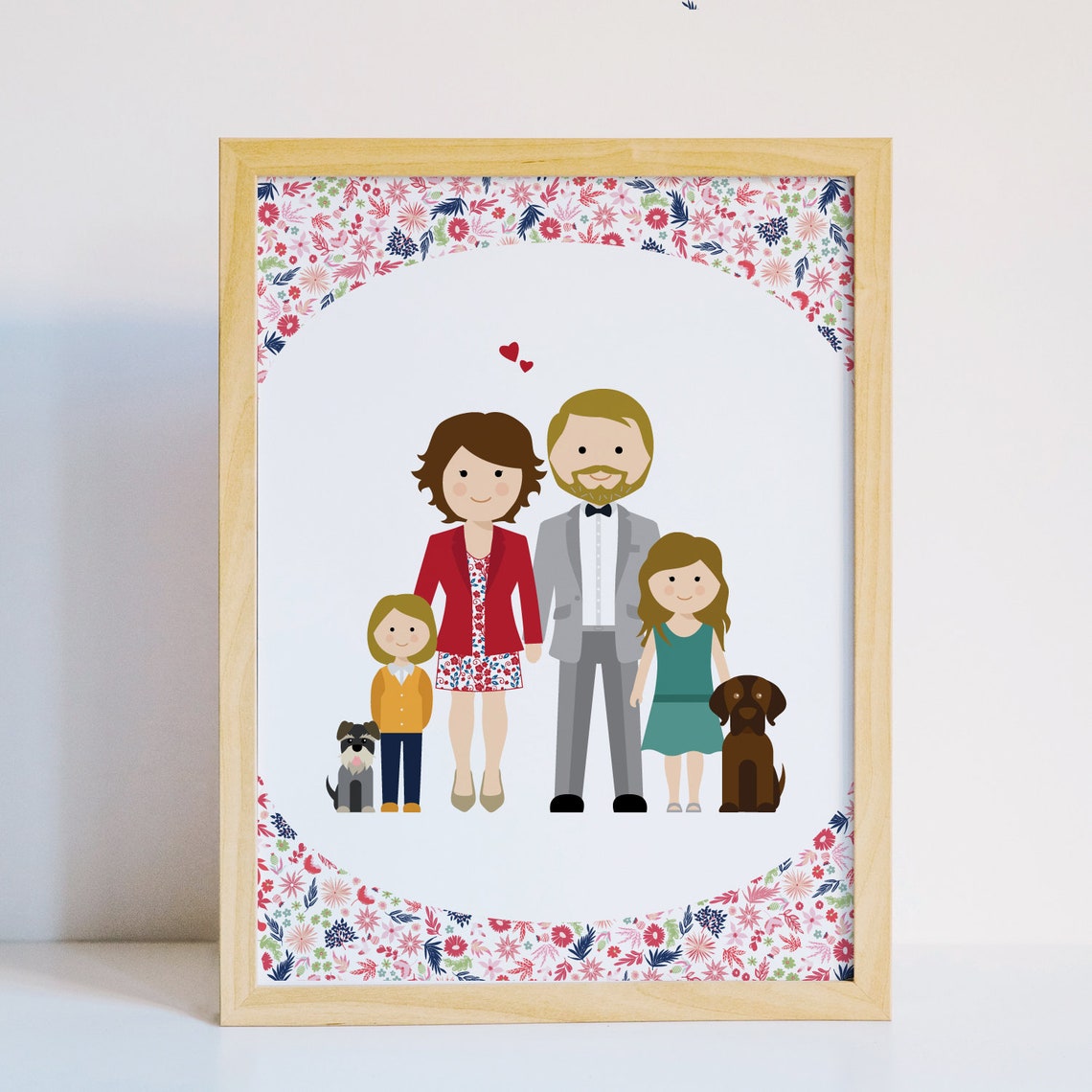 Personalized Dorchester Royalty New York City Family Portrait Poster - Image 3