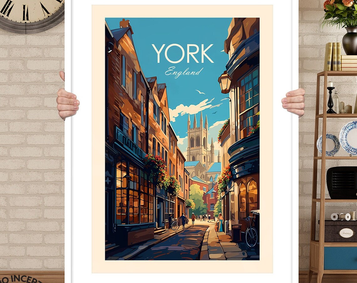 York Traditional Travel Poster, Travel Poster - Image 2