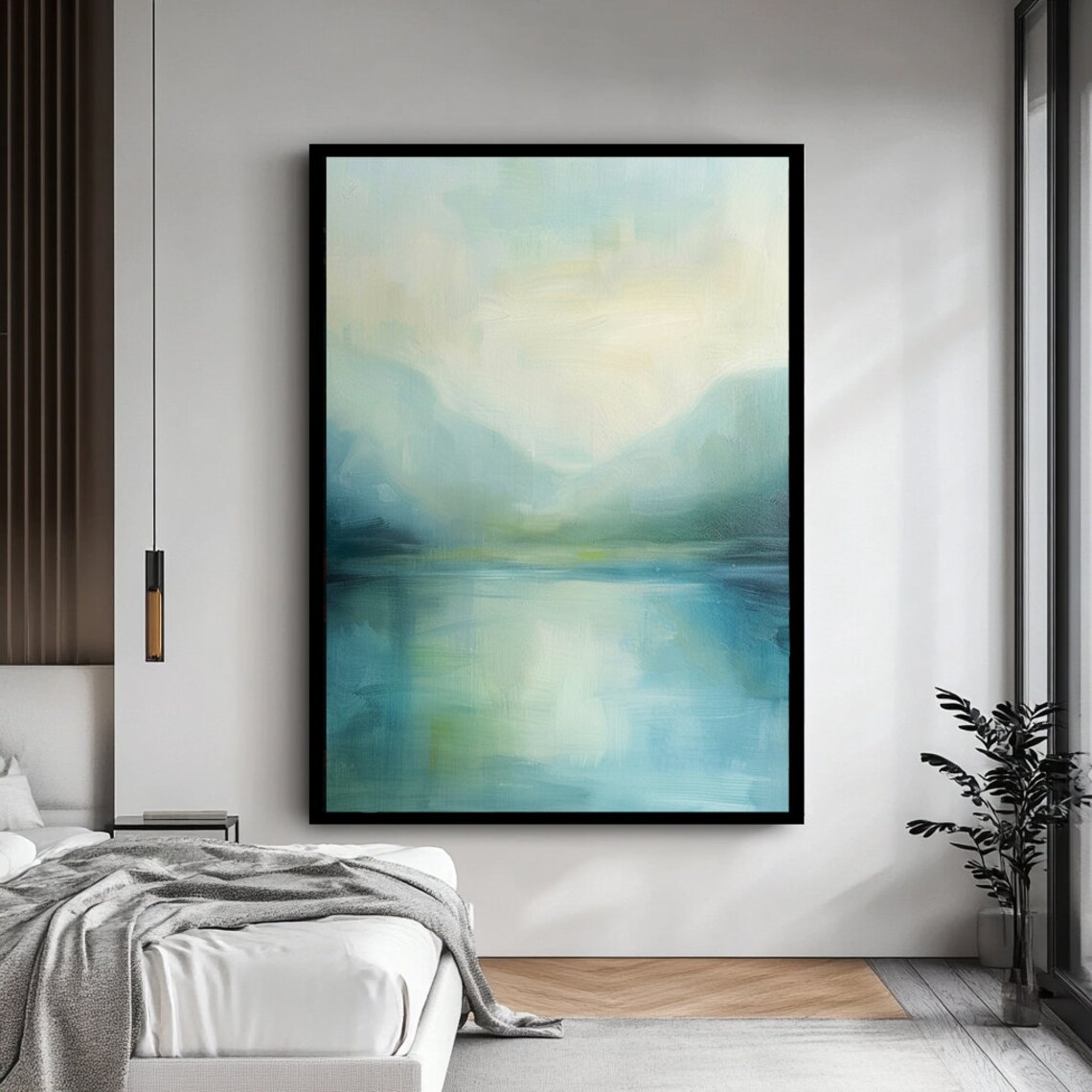 Mark Rothko-Inspired Modern Abstract Wall Art Print - Image 4