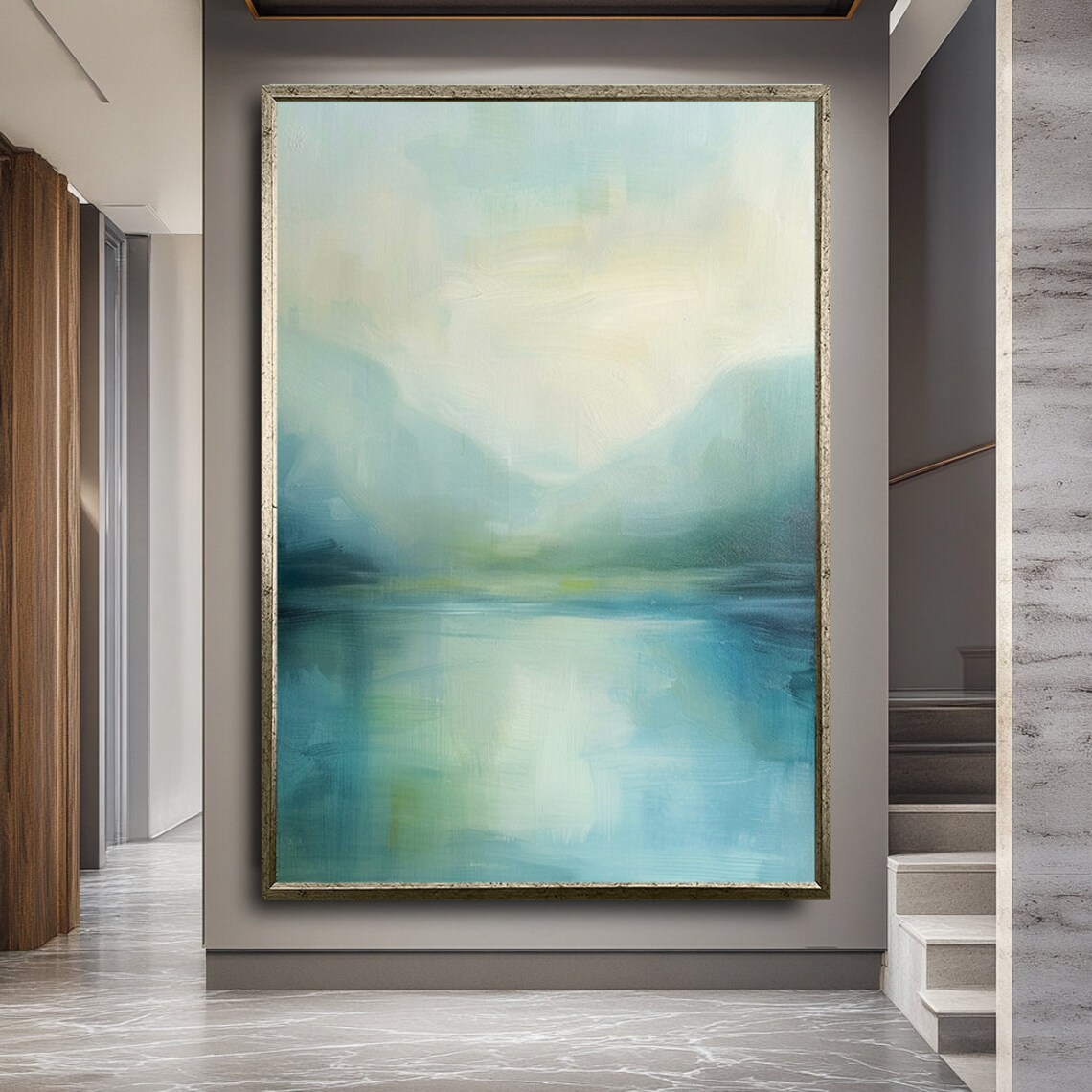 Mark Rothko-Inspired Modern Abstract Wall Art Print - Image 2