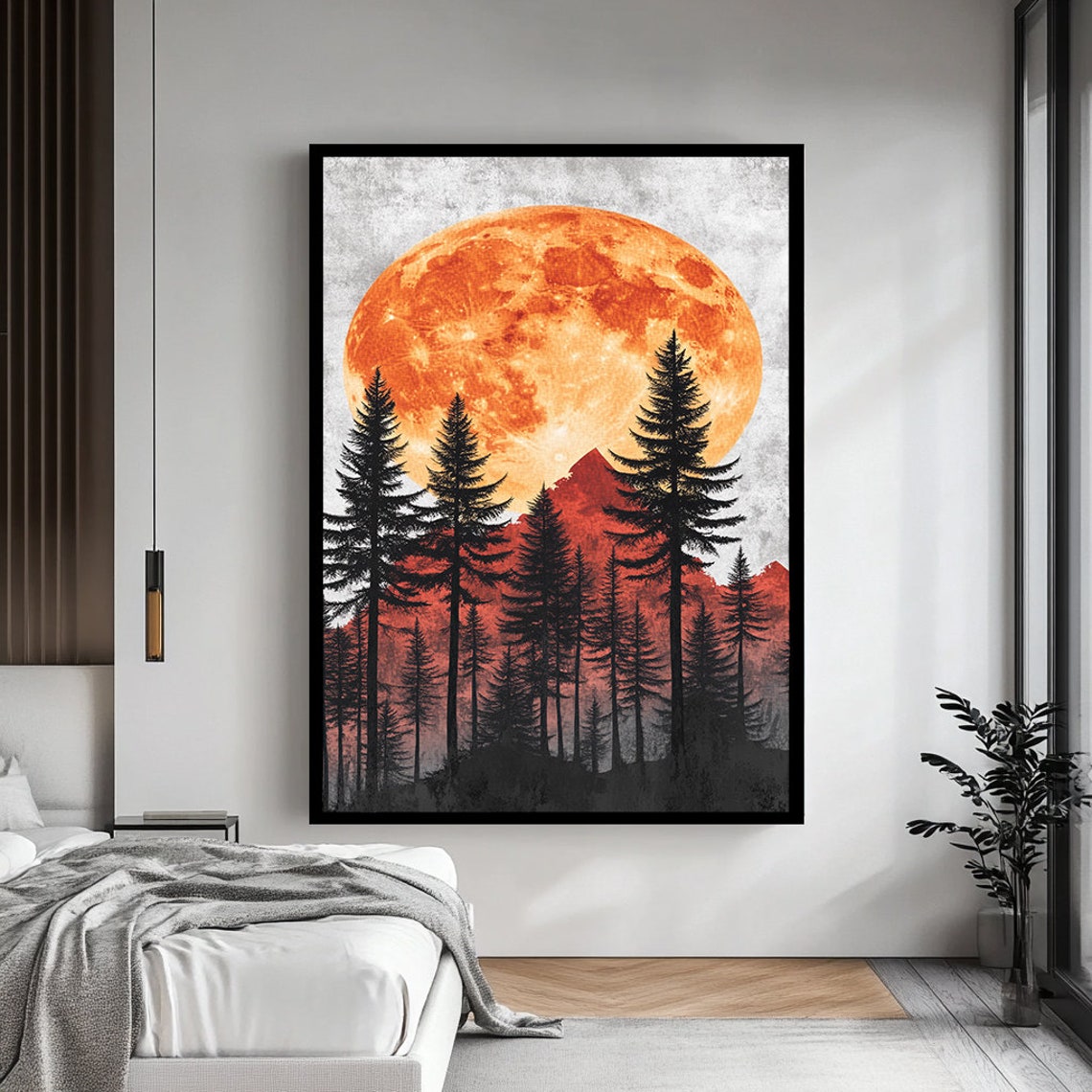Sunrise Art Serene Morning Landscape Bright And Warm Sunrise Wall Decor - Image 4