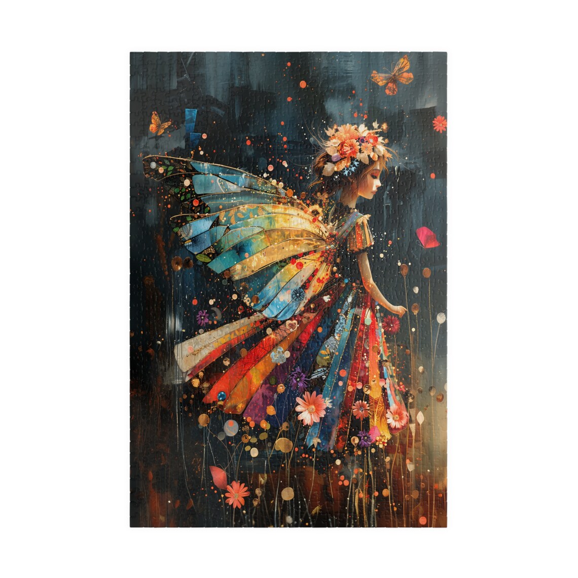Whimsical Garden Fairy Fantasy Art Print - Image 3