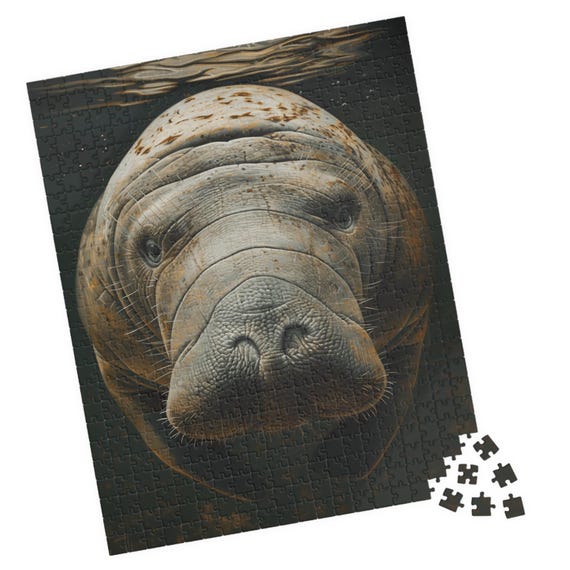 Manitee Jigsaw Puzzle Gift For Birthdays Hospital Paitents And Nursing Homes Fun Tech Free Family Activity