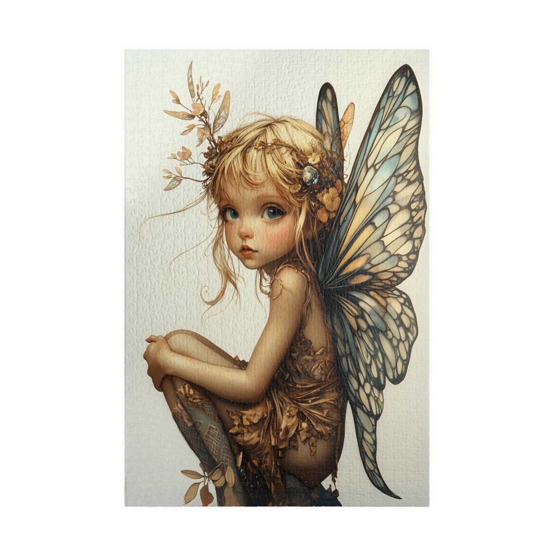 Dela Pixie Jigsaw Pretty Little Fairy Poster Print - Image 3