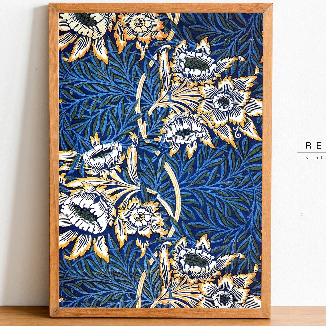 William Morris Tulip and Willow Botanical Pattern Art Nouveau Poster - Image 3