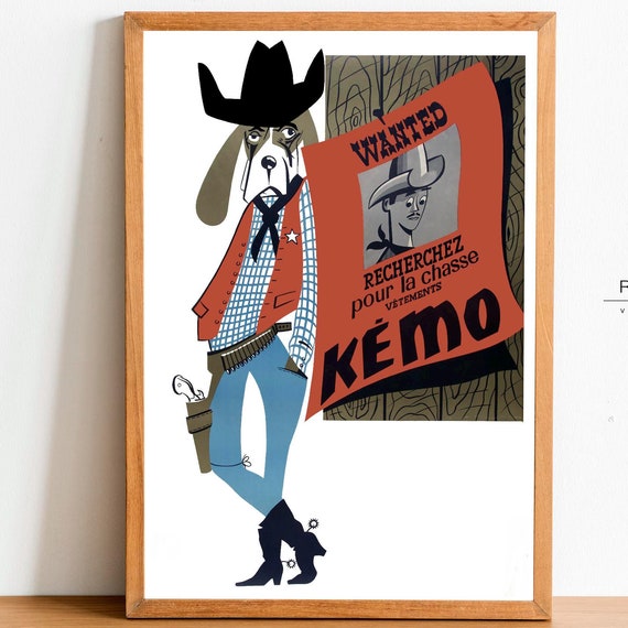 Wild West Poster Wall Art Fashion Posters Vintage Advertising 70s Retro Fashion Prints Western Decor Vp95