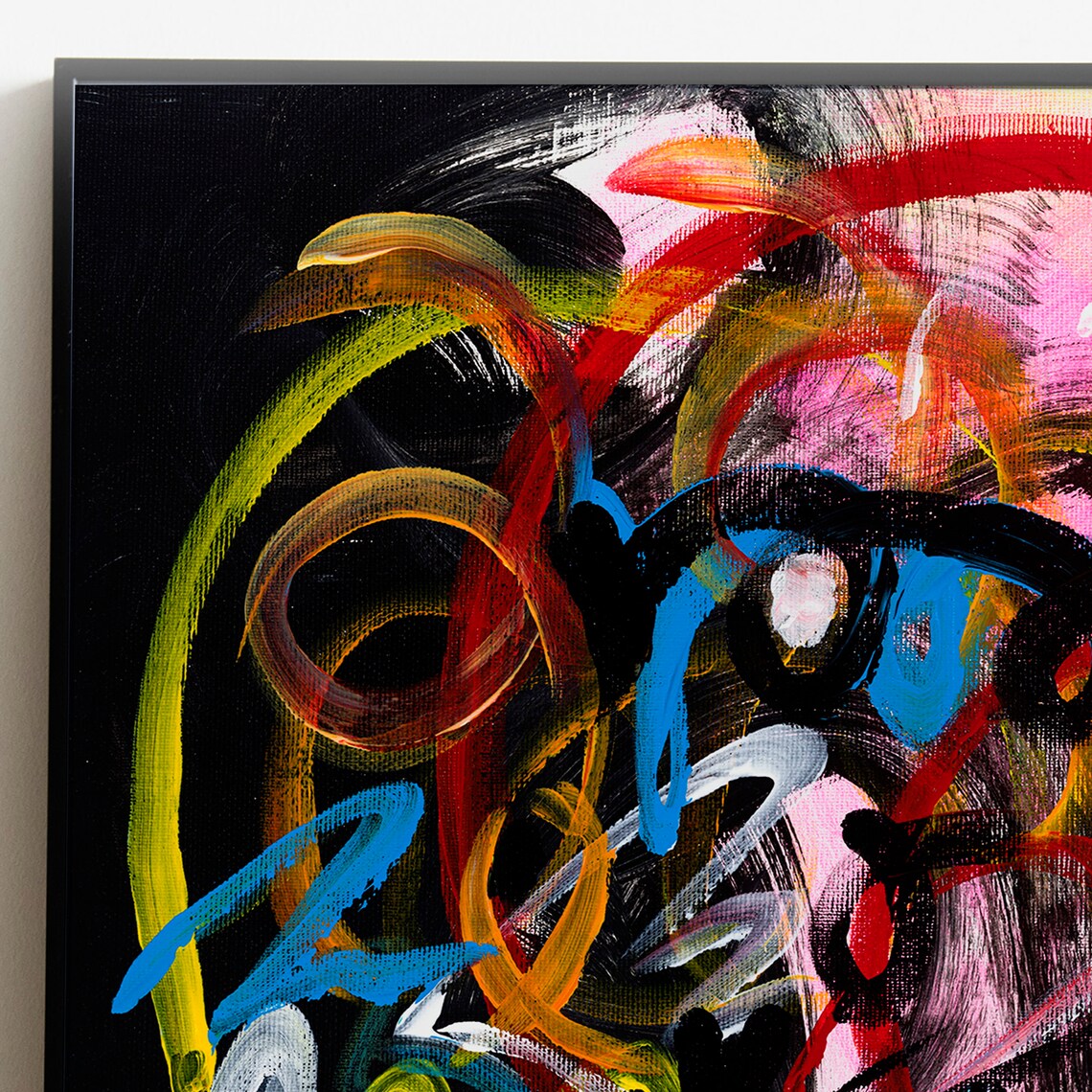 Hues of Strength Contemporary Abstract Art Print - Image 2