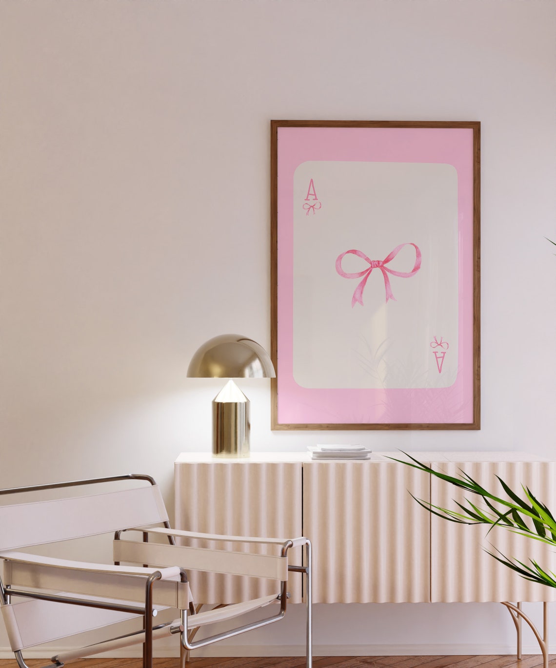 Trendy Art Prints Pink Bow Wall Art Print Girly Wall Art College Apartment Decor Watercolor Bow Print Teen Girl Wall Art Preppy Art Prints - Image 2