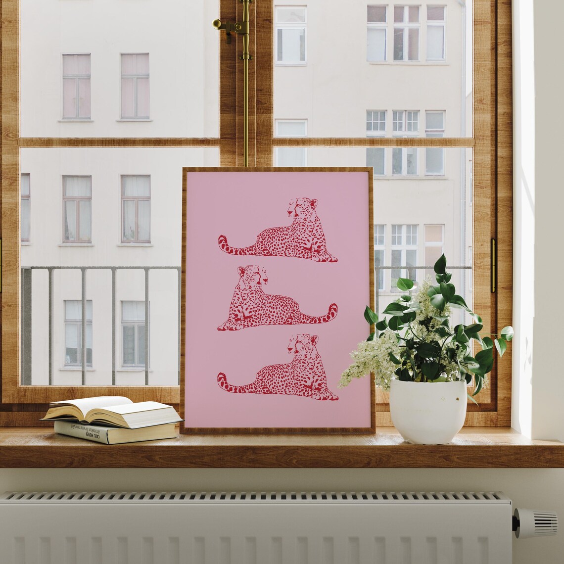 Cheetah Wall Art, Trendy Aesthetic Room Poster - Image 2