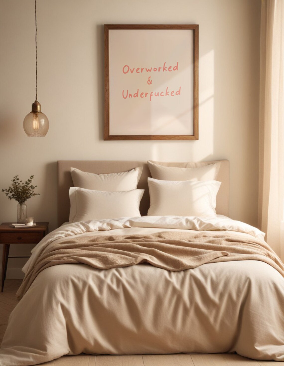 Funny Wall Art Print Dopamine Decor Lets Fucking Go - Image 3