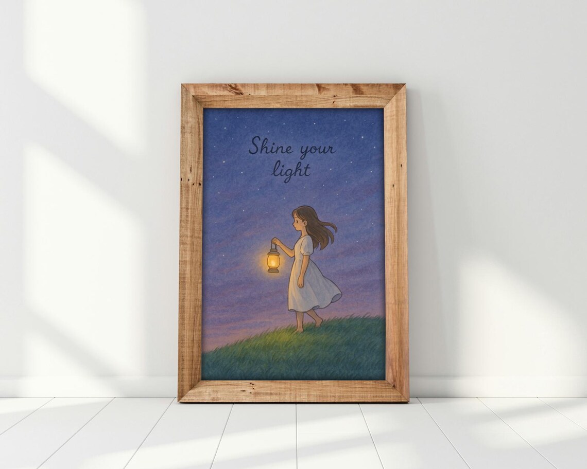 Shine Your Light - Inspirational Wall Art - Image 4