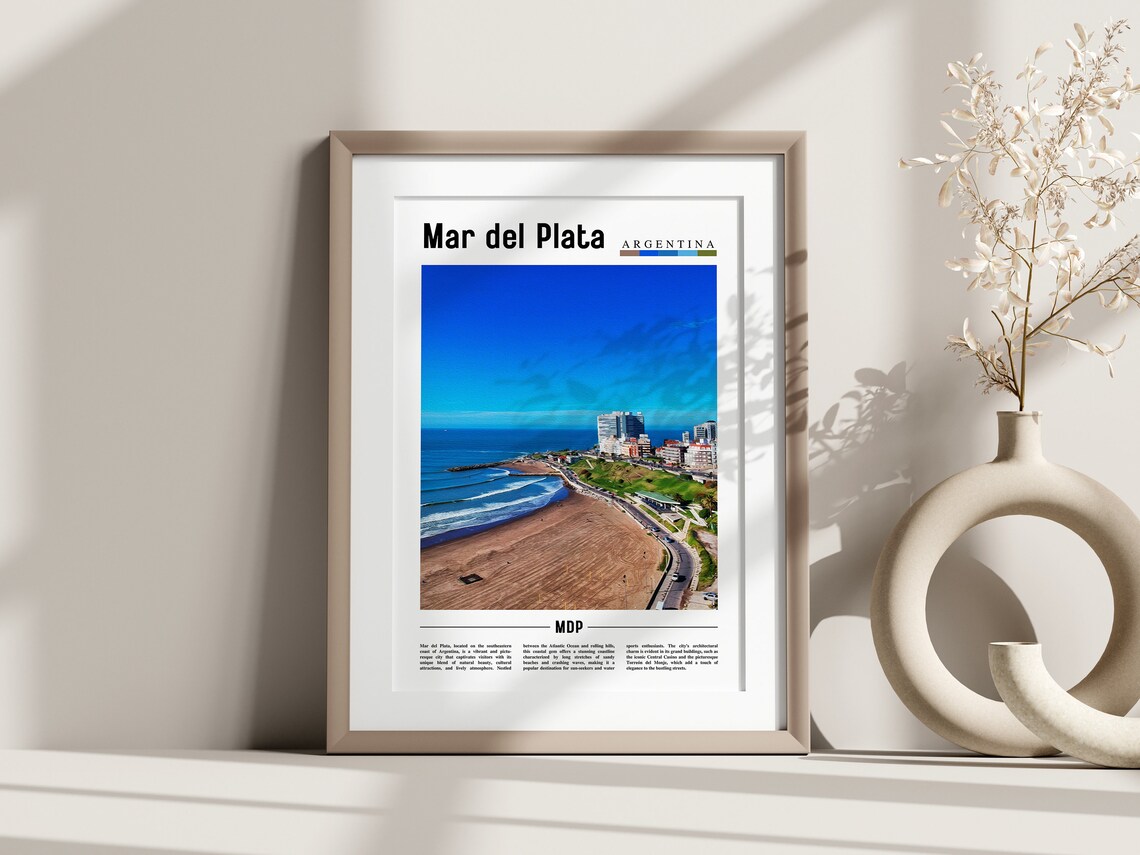 Mar Del Plata Travel Poster, South America - Image 3