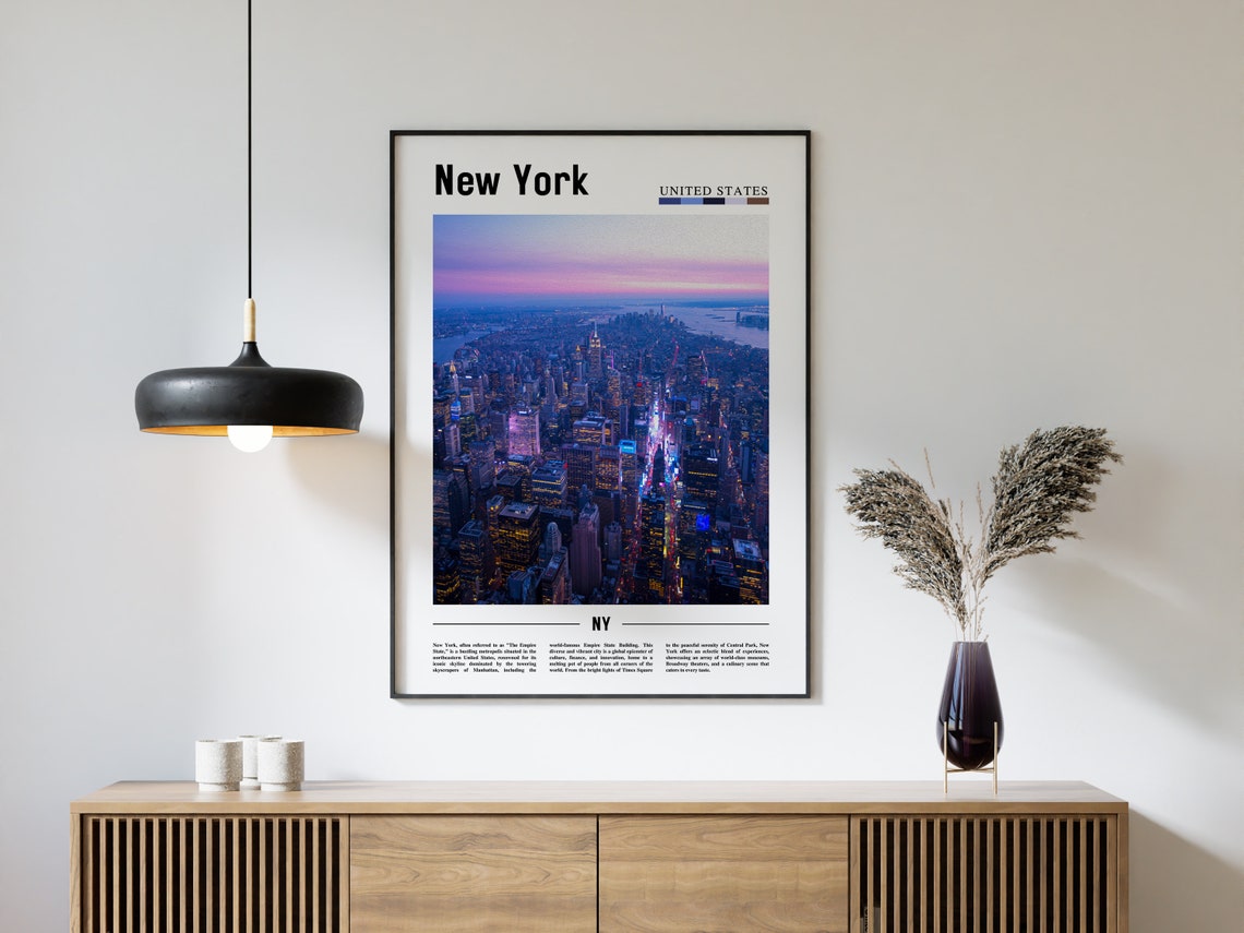New York Poster New York Print New York Wall Art Ny Photo Ny Poster Ny Print New York Photo Travel Poster - Image 4
