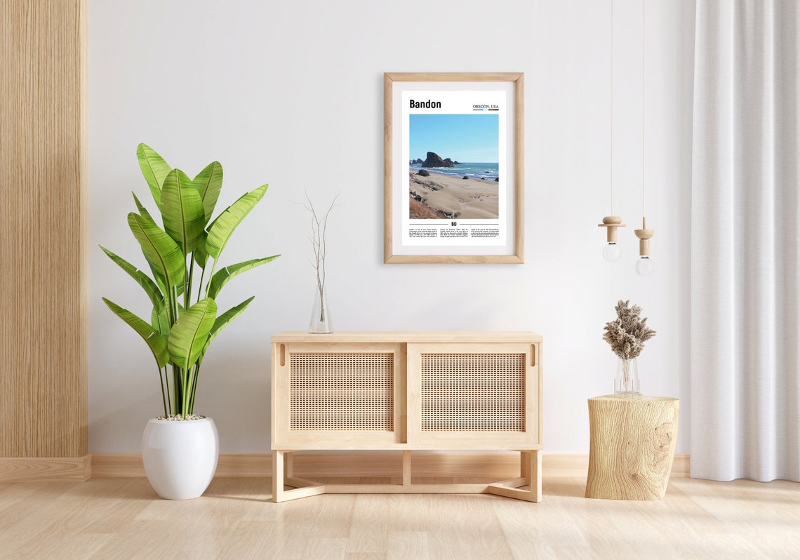 Bandon Print Bandon Poster Bandon Wall Art Oil Painting Poster Colorful City Print City Artwork Travel Artwork Travel Wall Art - Image 5