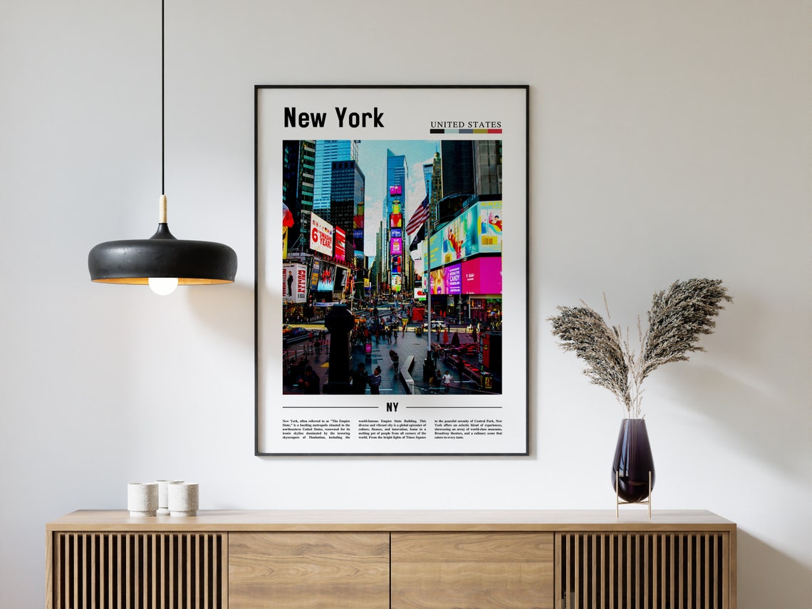 New York Travel Poster, NYC Photo Print - Image 4