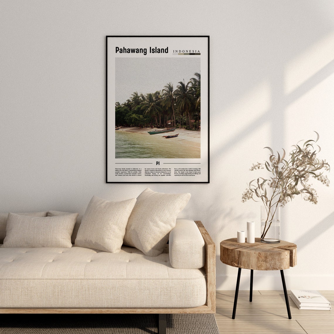 Pahawang Island Poster Pahawang Island Print Pahawang Island Wall Art Asia Print Asia Poster Asia Photo Travel Poster - Image 2