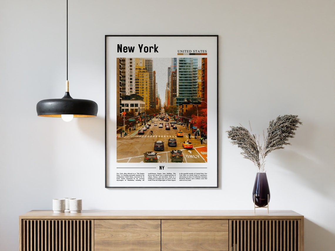 New York Poster New York Print New York Wall Art Ny Photo Ny Poster Ny Print New York Photo Travel Poster - Image 4