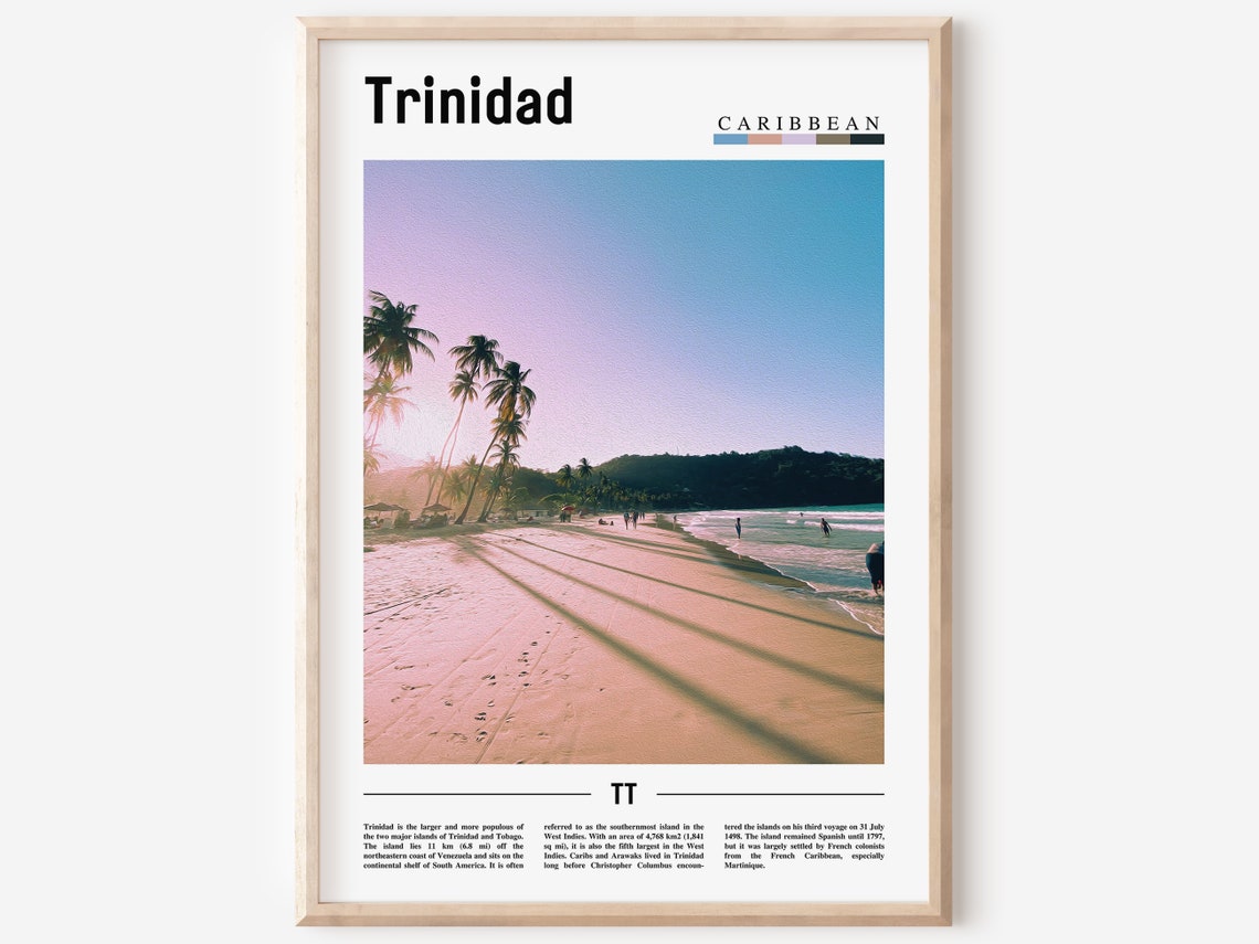 Trinidad Poster Trinidad Print Trinidad Wall Art Spain Photo Spain Poster Spain Print Minimal Travel Poster