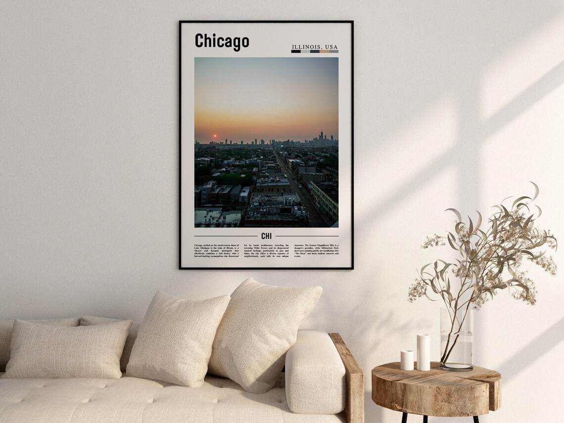 Chicago Travel Poster, United States Photo - Image 2