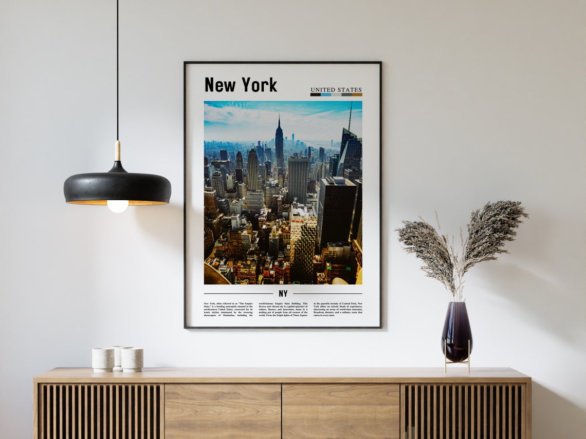 New York Poster New York Print New York Wall Art Ny Photo Ny Poster Ny Print New York Photo Travel Poster - Image 4