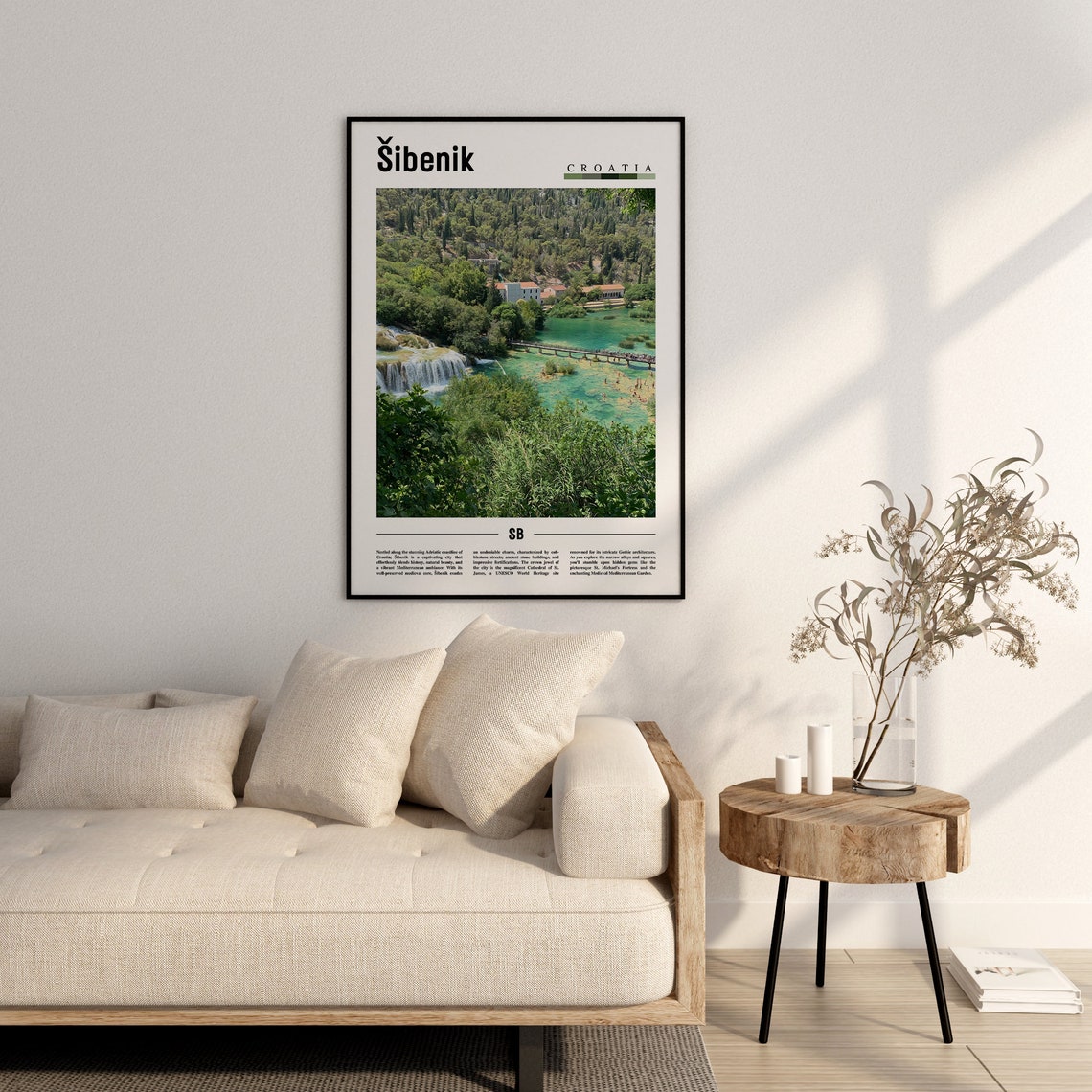 Ibenik Poster Ibenik Print Ibenik Wall Art Europe Photo Europe Poster Europe Print Travel Poster - Image 2