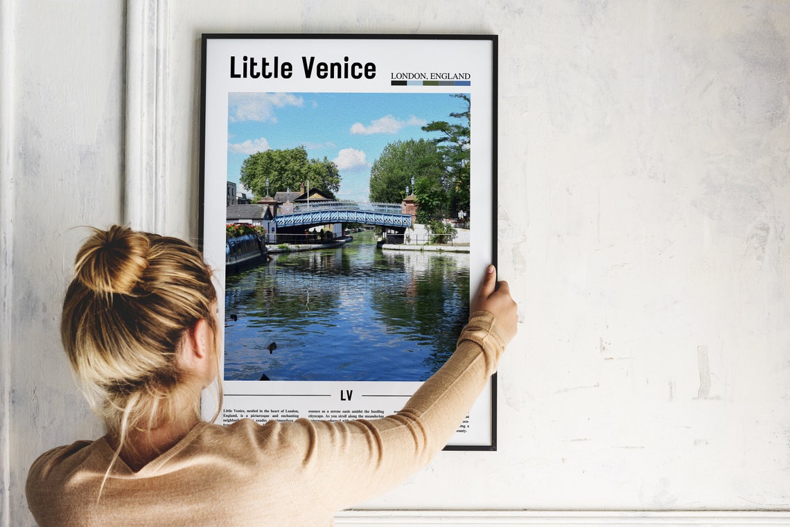 Little Venice Poster Little Venice Print Little Venice Wall Art Europe Photo Europe Poster Europe Print Travel Poster - Image 5
