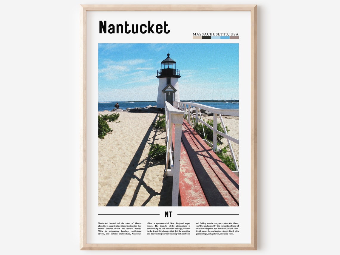 Nantucket Poster Nantucket Print Nantucket Wall Art United States Photo United States Poster United States Print