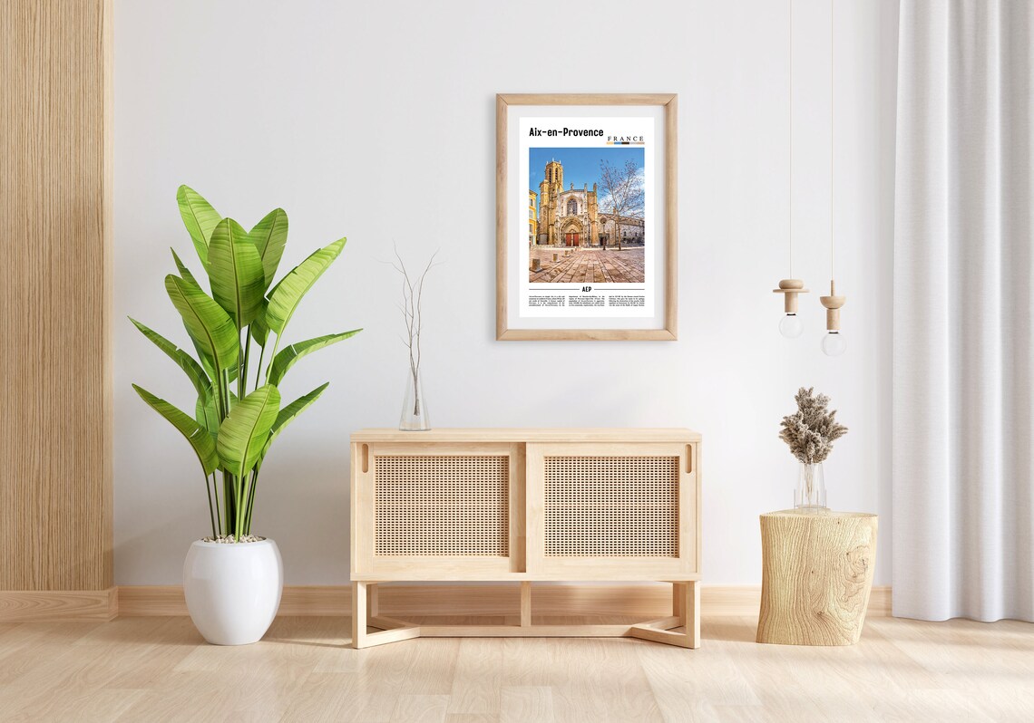 Aix En Provence Travel Poster, City Artwork - Image 5