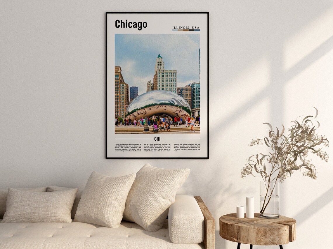 Chicago Travel Poster, United States Photo - Image 2