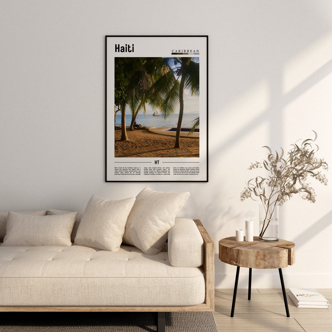 Haiti Poster Haiti Print Haiti Wall Art Caribbean Photo Caribbean Poster Caribbean Print Travel Poster - Image 2