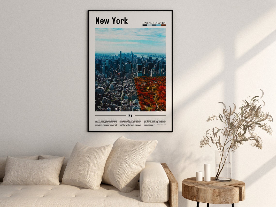 New York Poster New York Print New York Wall Art Ny Photo Ny Poster Ny Print New York Photo Travel Poster - Image 2