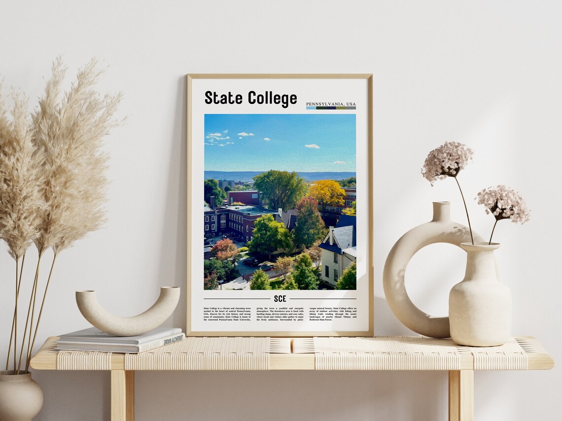 State College, United States Travel Poster - Image 6