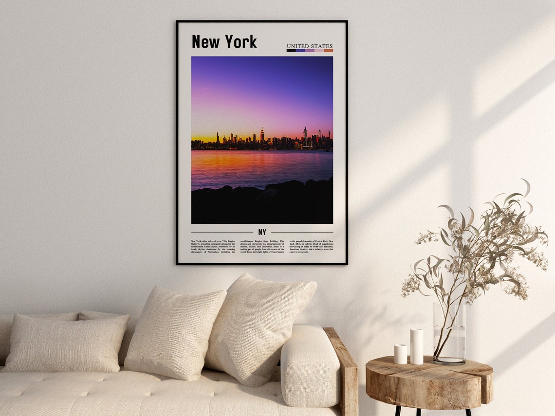 New York Poster New York Print New York Wall Art Ny Photo Ny Poster Ny Print New York Photo Travel Poster - Image 2