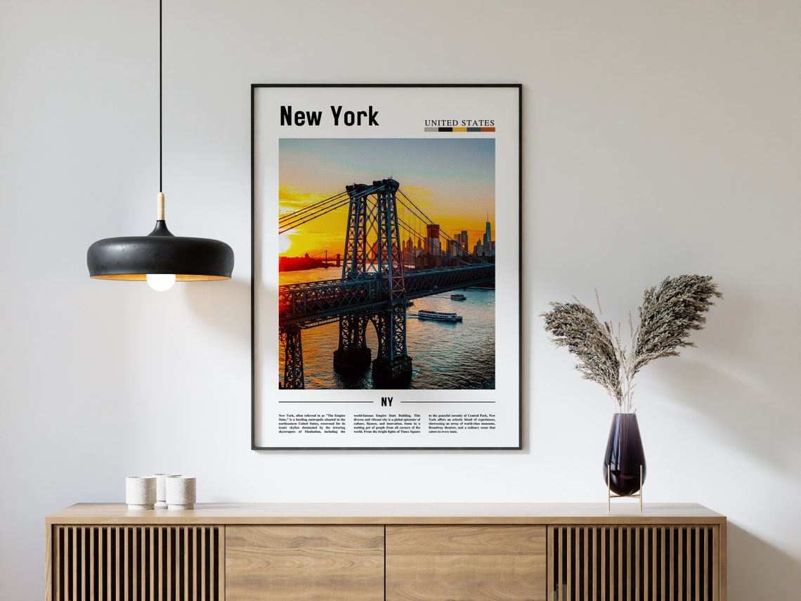 New York Travel Poster, New York Photo - Image 4