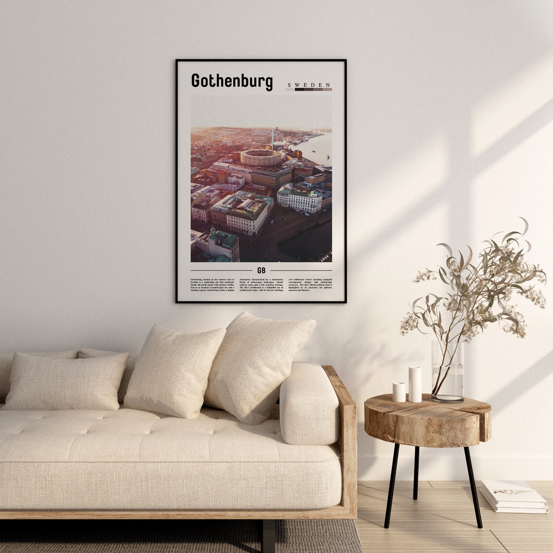 Gothenburg Poster Gothenburg Print Gothenburg Wall Art Europe Photo Europe Poster Europe Print Travel Poster - Image 2