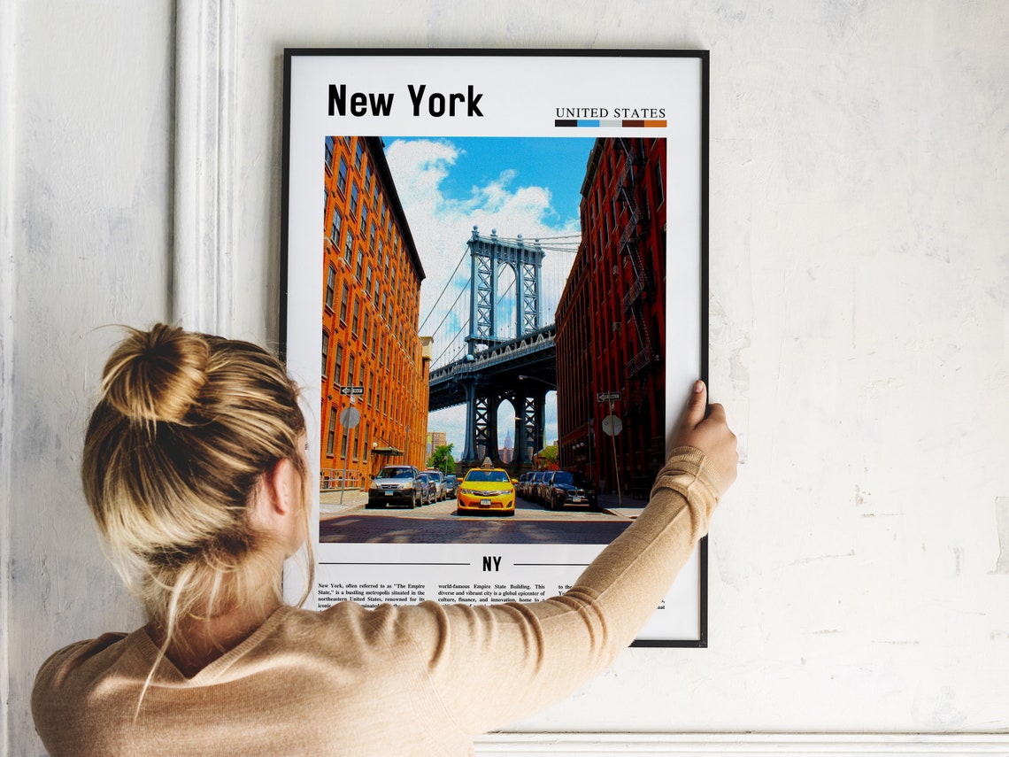 New York Poster New York Print New York Wall Art Ny Photo Ny Poster Ny Print New York Photo Travel Poster - Image 5