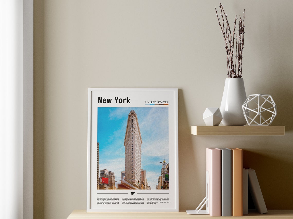 New York Poster New York Print New York Wall Art Ny Photo Ny Poster Ny Print New York Photo Travel Poster - Image 3
